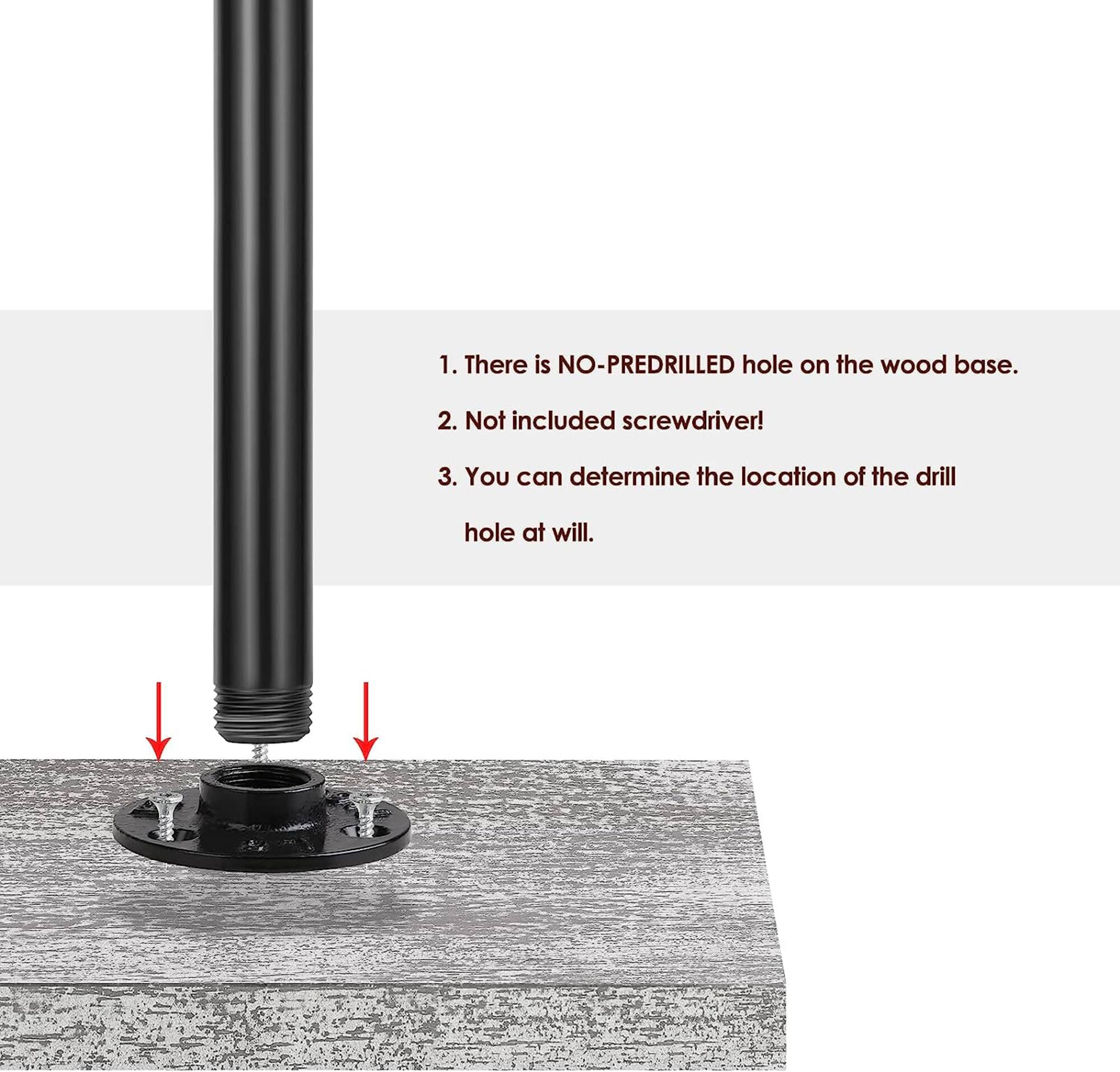 Freestanding Toilet Paper Holder Stand